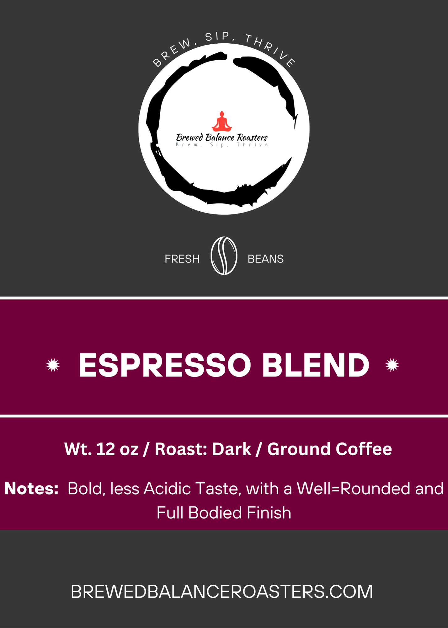 12oz Espresso Blend
