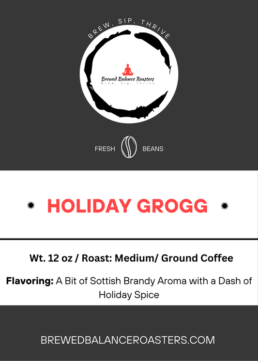 Holiday Grog Flavored Coffee 12 oz.