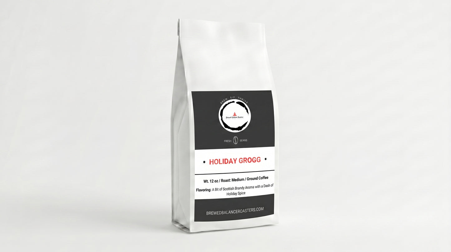 Holiday Grog Flavored Coffee 12 oz.